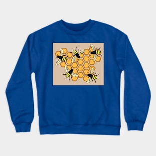 Sweet Honey Bees Beekeeper Beekeeper Crewneck Sweatshirt